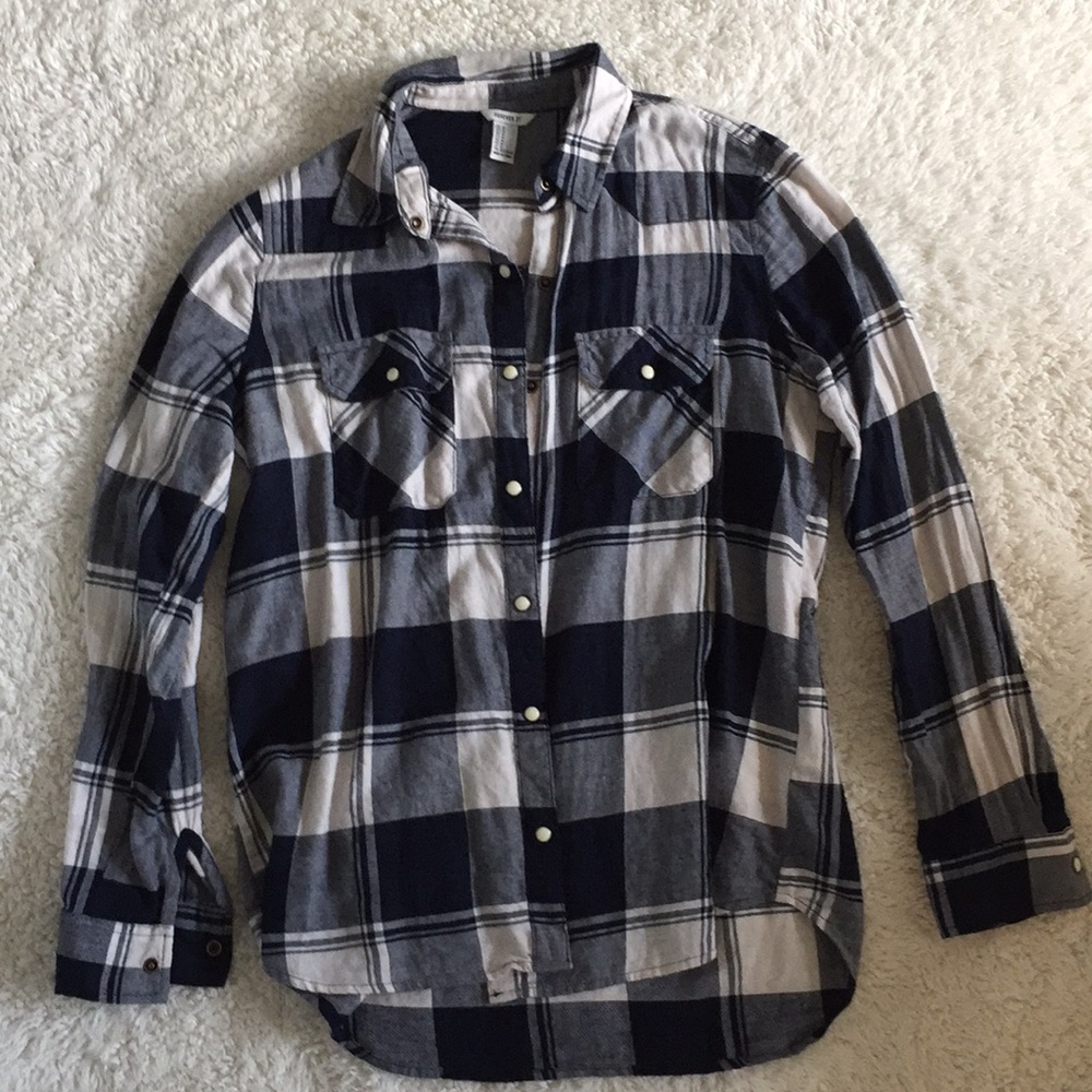 Forever 21 Blue Flannel